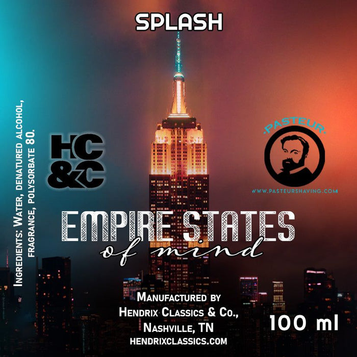 HC&C Empire States Of Mind Aftershave Splash 100ml
