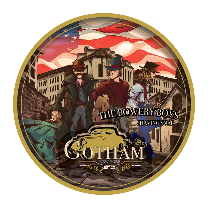 Gotham The Bowery Boys Shaving Soap 4 oz Limited Edition