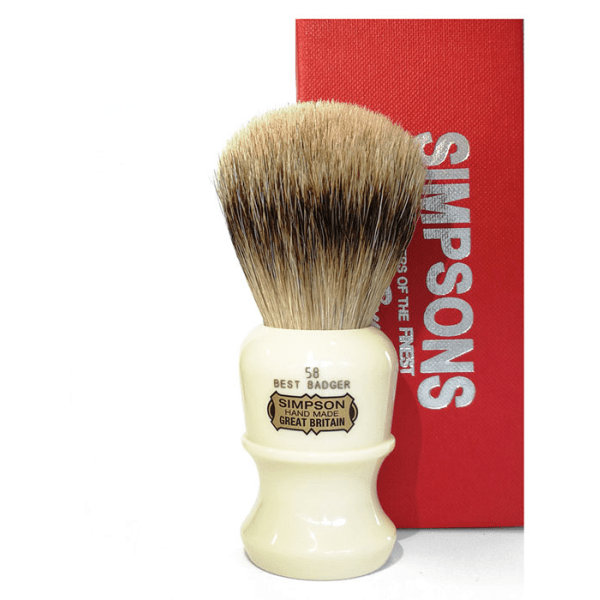 Simpsons Fifty Series 58 Best Badger Shaving Brush
