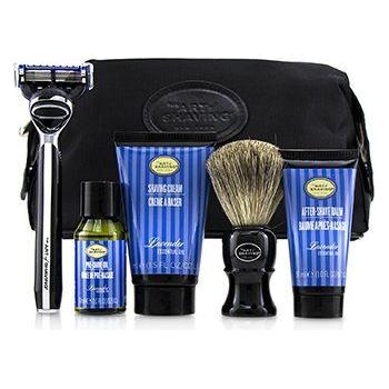 The Art Of Shaving the Four Elements Of The Perfect Shave Set With Bag Lavender