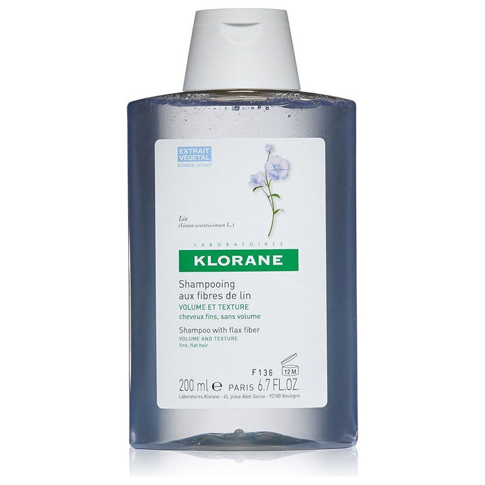Klorane Shampoo with Flax Fiber, 6.7 Oz