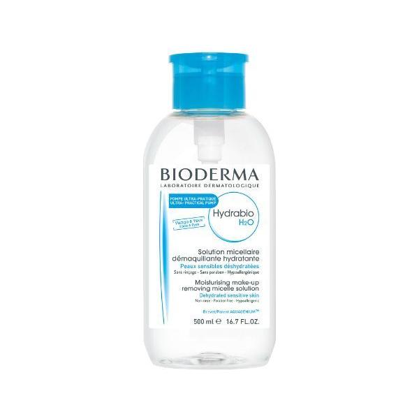 Bioderma Hydrabio H2O Micellar Water Cleanser Makeup Remover Sensitive Skin - 16 Oz