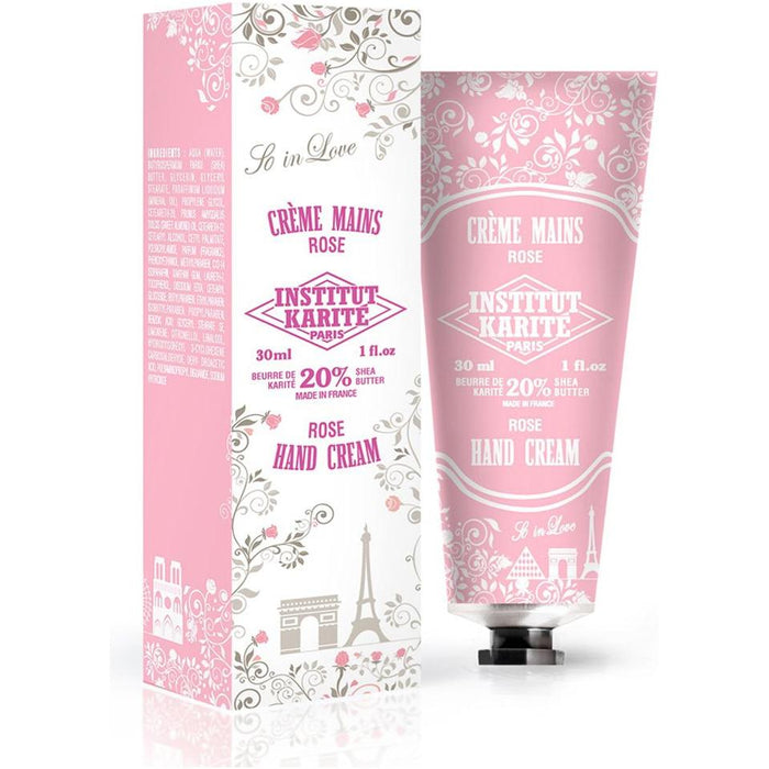 Institut Karite - Paris Shea Hand Cream So In Love - Rose 75Ml