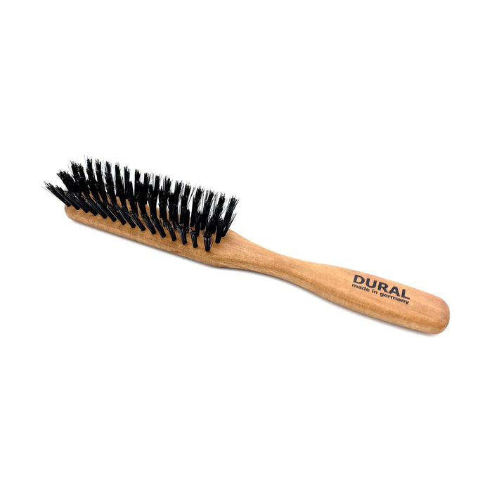 Dural Hair Brush 4 Rows Pear Wood Natural Bristles