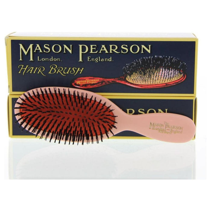Mason Pearson Pure Pocket Bristle Brush - B4 Pink