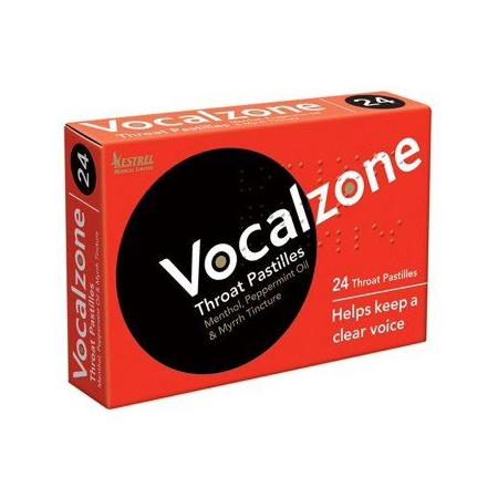 Vocalzone Throat 24 Pastilles