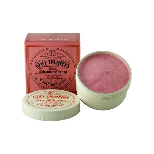 Geo. F. Trumper Rose Soft Shaving Cream 200g Bowl