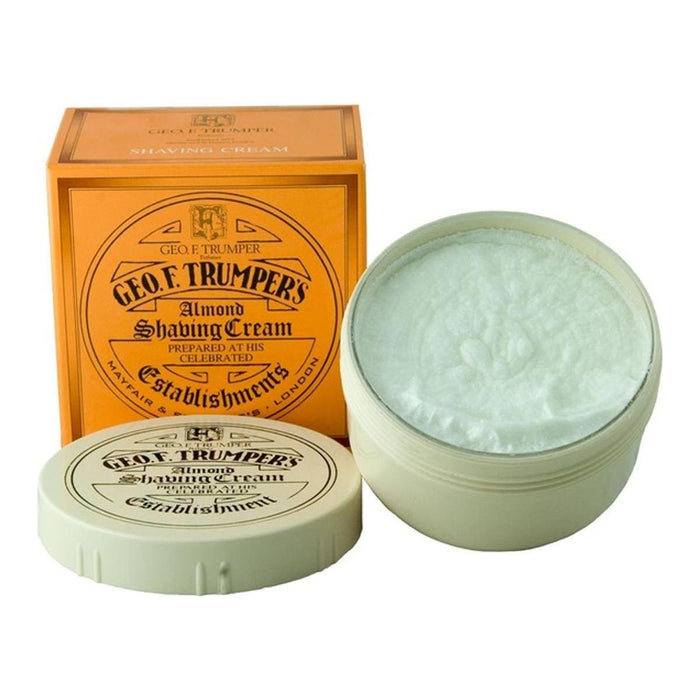 Geo. F. Trumper Almond Oil Soft Shaving Cream 200g bowl