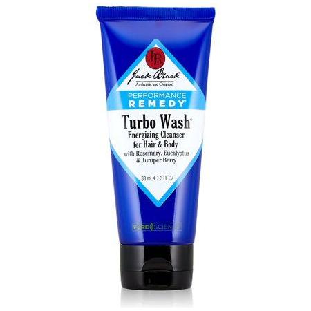Jack Black Turbo Wash Energizing Cleanser for Hair & Body, 3 fl. oz.