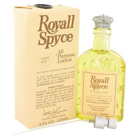 Royall Spyce For Men Aftershave Lotion Cologne For Men Spray 4 Oz