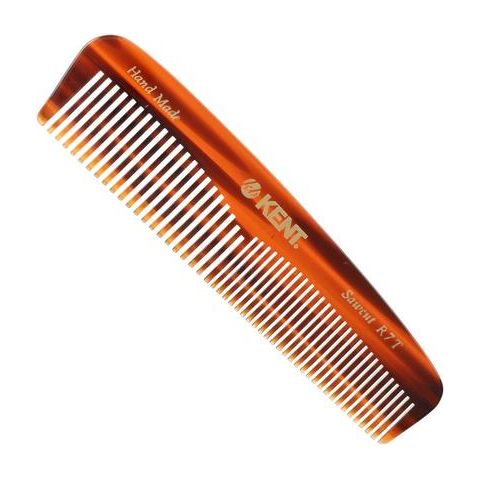 Kent Handmade Comb R7T - 143 mm Fine and Coarse Toothed Pocket Comb